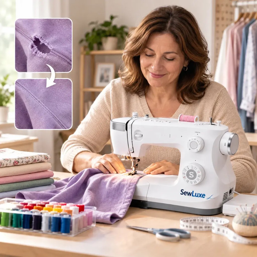SewLuxe compatibile con tutti i tessuti