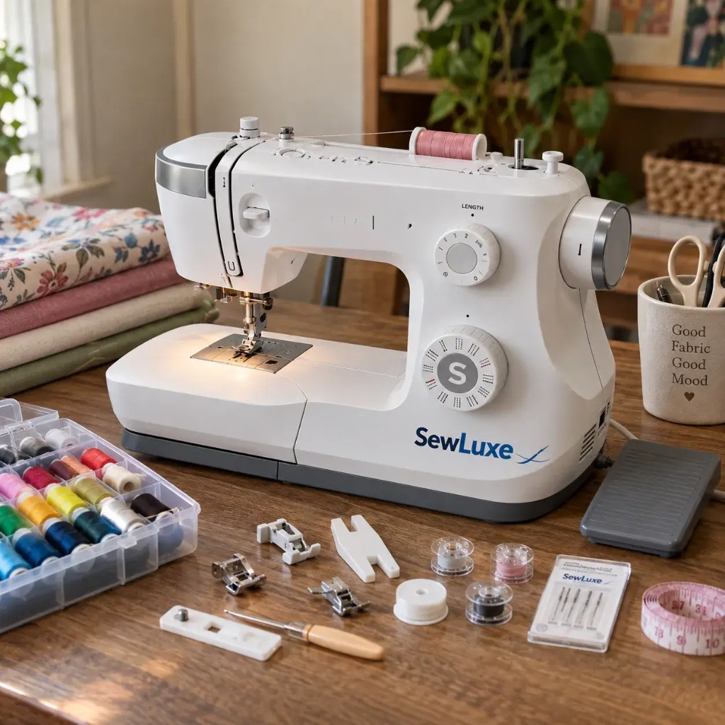 SewLuxe 80 programmi di cucitura automatici